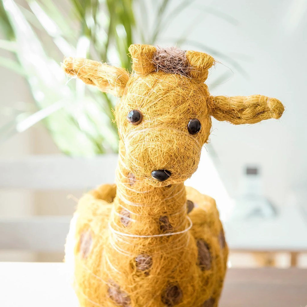 Giraffe Planter - Coco Coir Planter | LIKHÂ by LIKHÂ