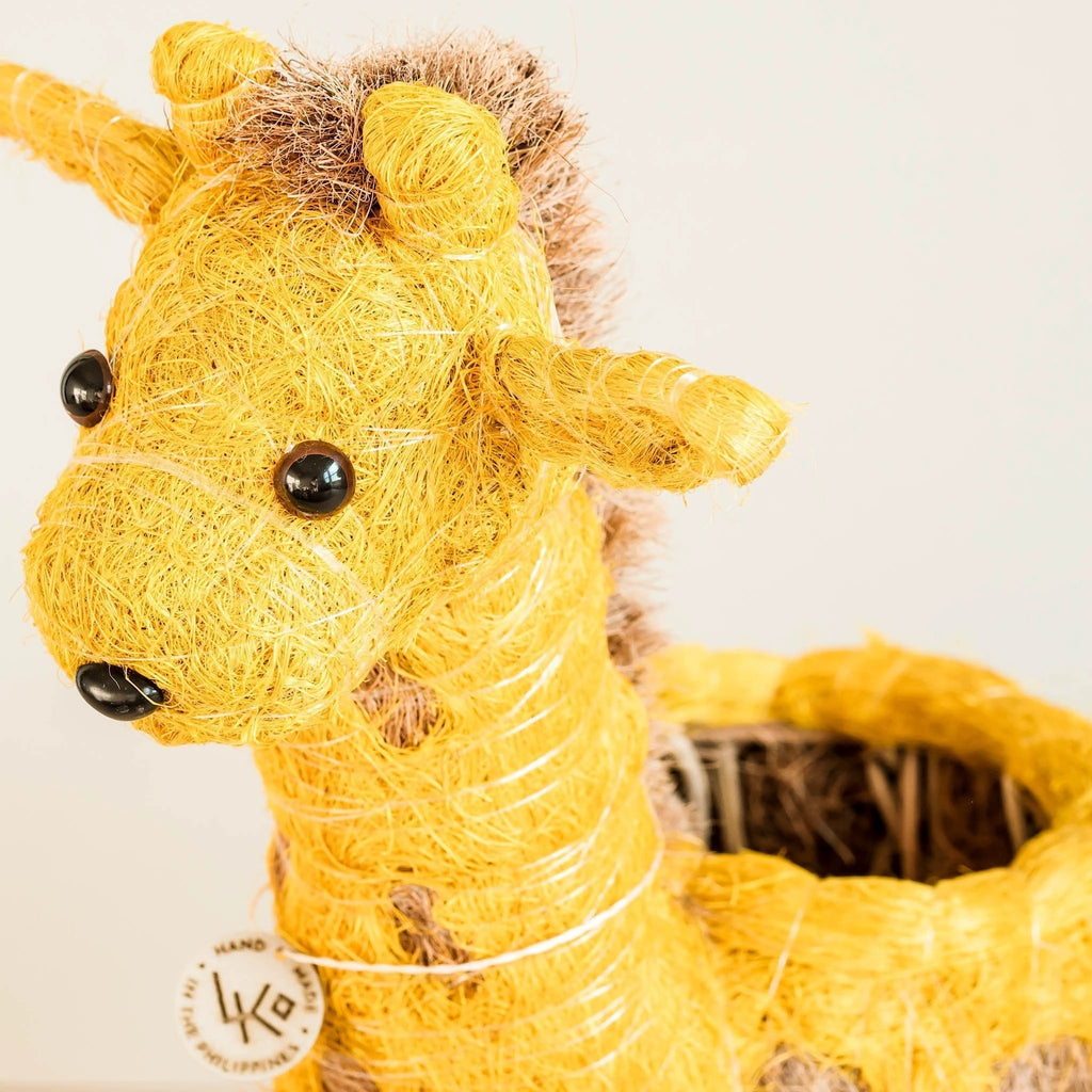 Giraffe Planter - Coco Coir Planter | LIKHÂ by LIKHÂ