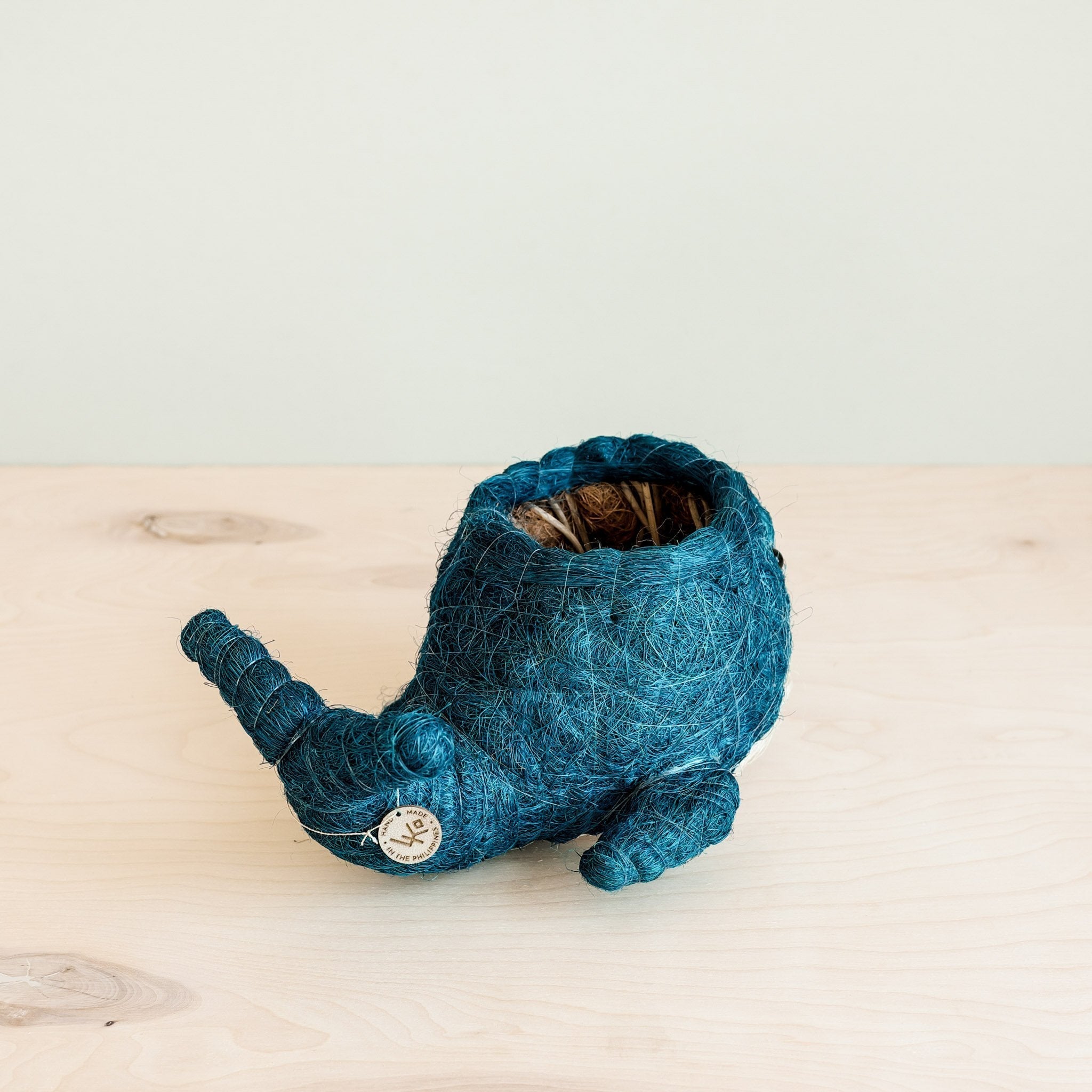 Wicker Whale Planter - Coco Planter | LIKHÂ