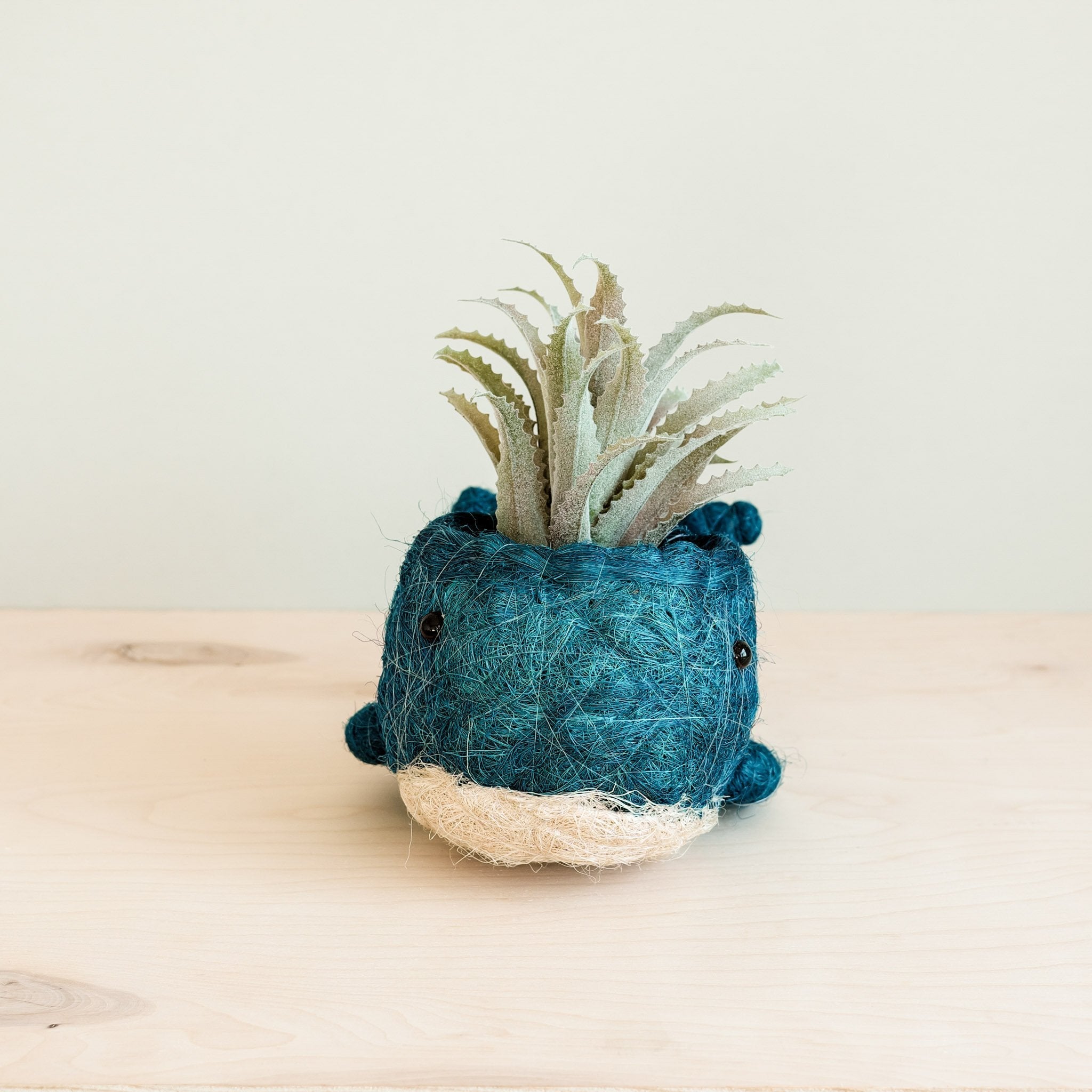 Wicker Whale Planter - Coco Planter | LIKHÂ