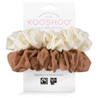 Plastic - free Scrunchies, organic & biodegradable