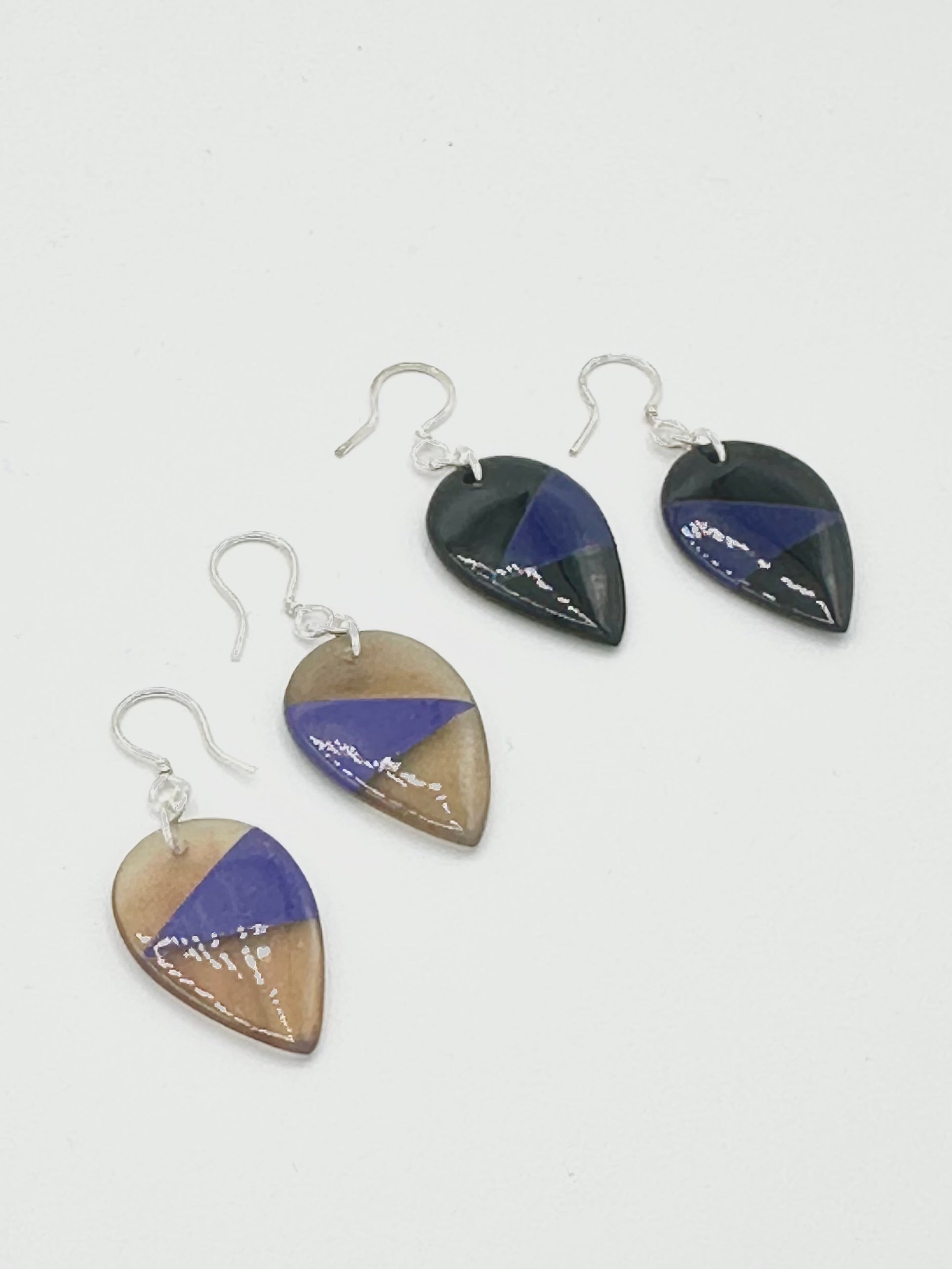 Players Horn Earrings