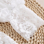 Pleated Lace Mesh Cuff Sleeves (MAC425) La Vie Bien Pleated Lace Mesh Cuff Sleeves (MAC425)
