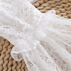 Pleated Lace Mesh Cuff Sleeves (MAC425)