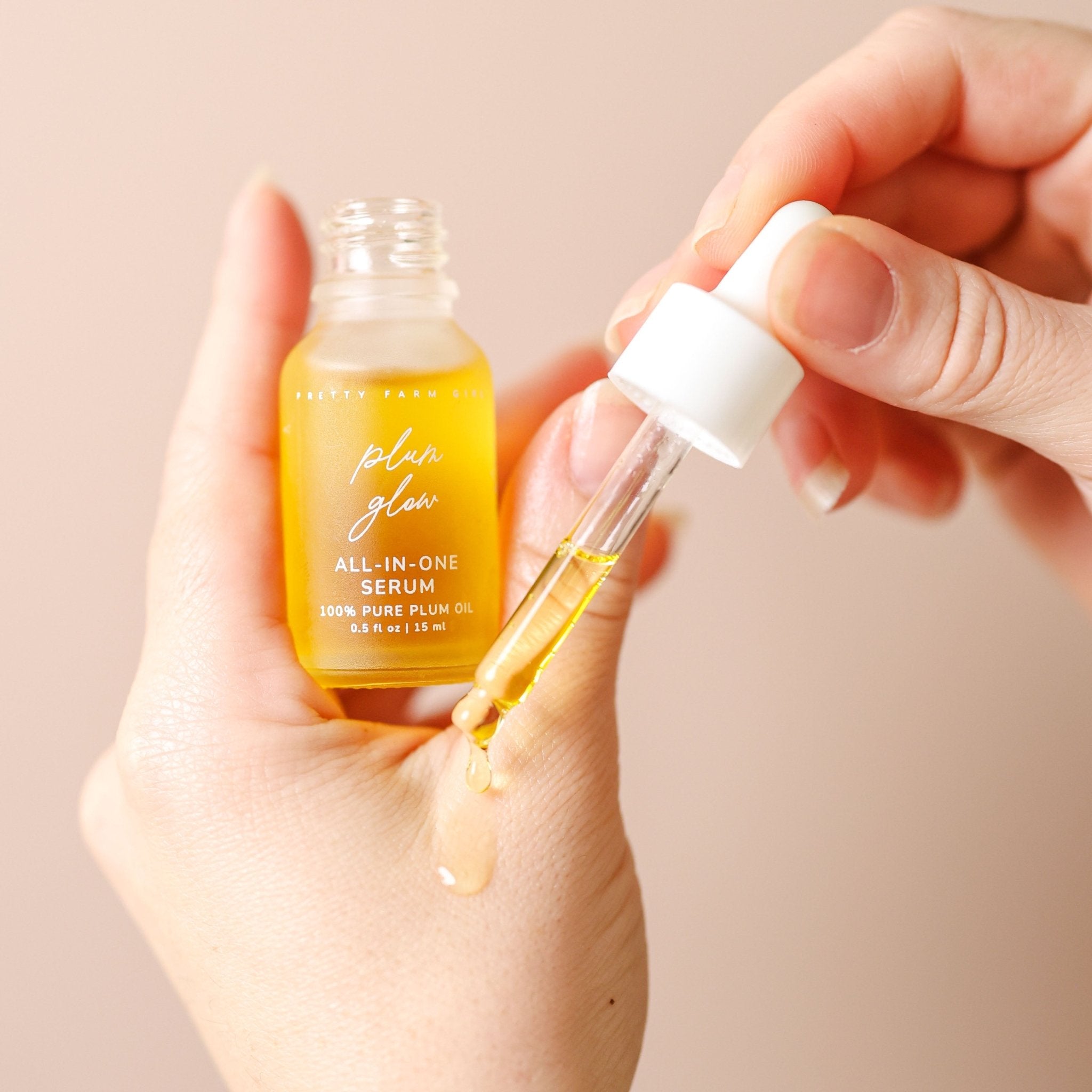 Plum Glow Multipurpose Face Serum | 100% Pure Plum Oil Face Serum La Vie Bien Plum Glow Multipurpose Face Serum | 100% Pure Plum Oil
