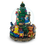Children Decorating Tree LED Musical Water Snow Globe