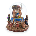 Regal Gift Bearers Nativity Scene Musical Water Snow Globe