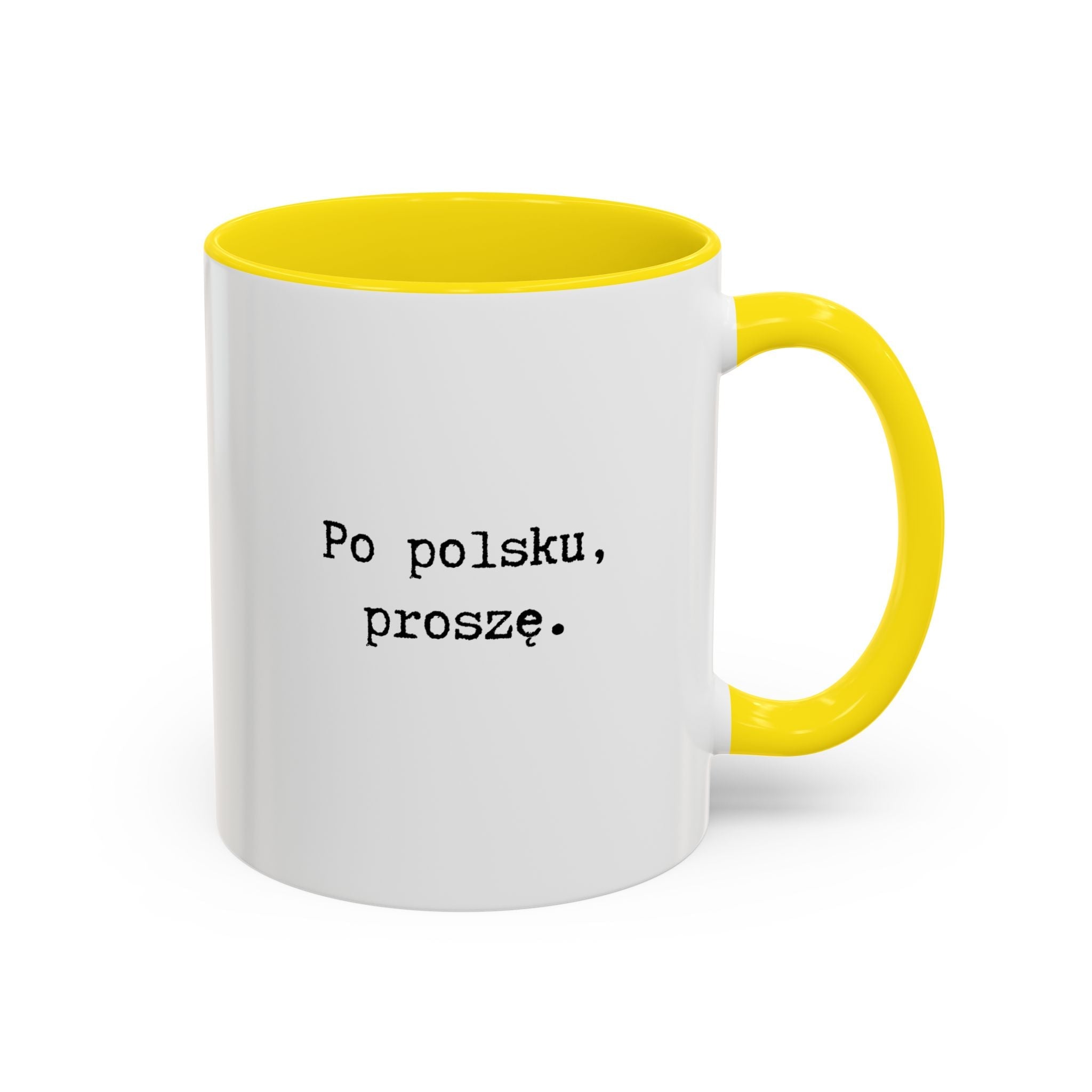 Po polsku, proszę. Accent Coffee Mug — Polish Language Coffee Cup (11/15oz) Mug La Vie Bien Po polsku, proszę. Accent Coffee Mug — Polish Language Coffee Cup (11/15oz)