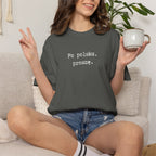 Po polsku, proszę. Polish Phrase T-Shirt, Garment-Dyed Tee for Polish speakers T-Shirt La Vie Bien Po polsku, proszę. Polish Phrase T-Shirt, Garment-Dyed Tee for Polish speakers
