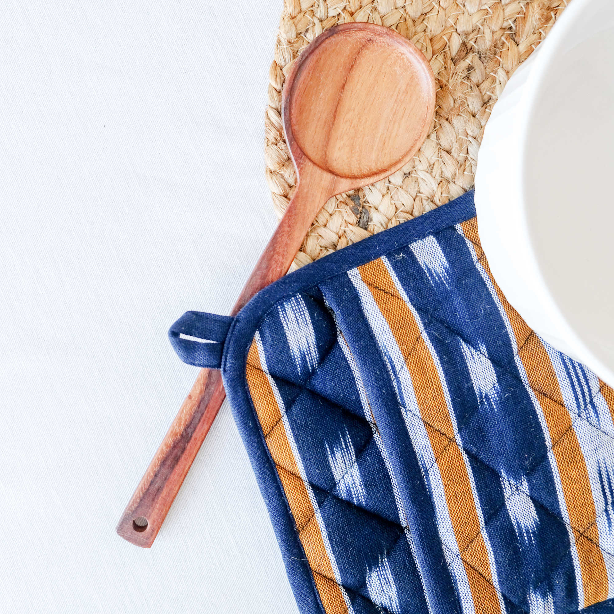 Pocket Pot Holder Kitchen - Linens La Vie Bien Pocket Pot Holder