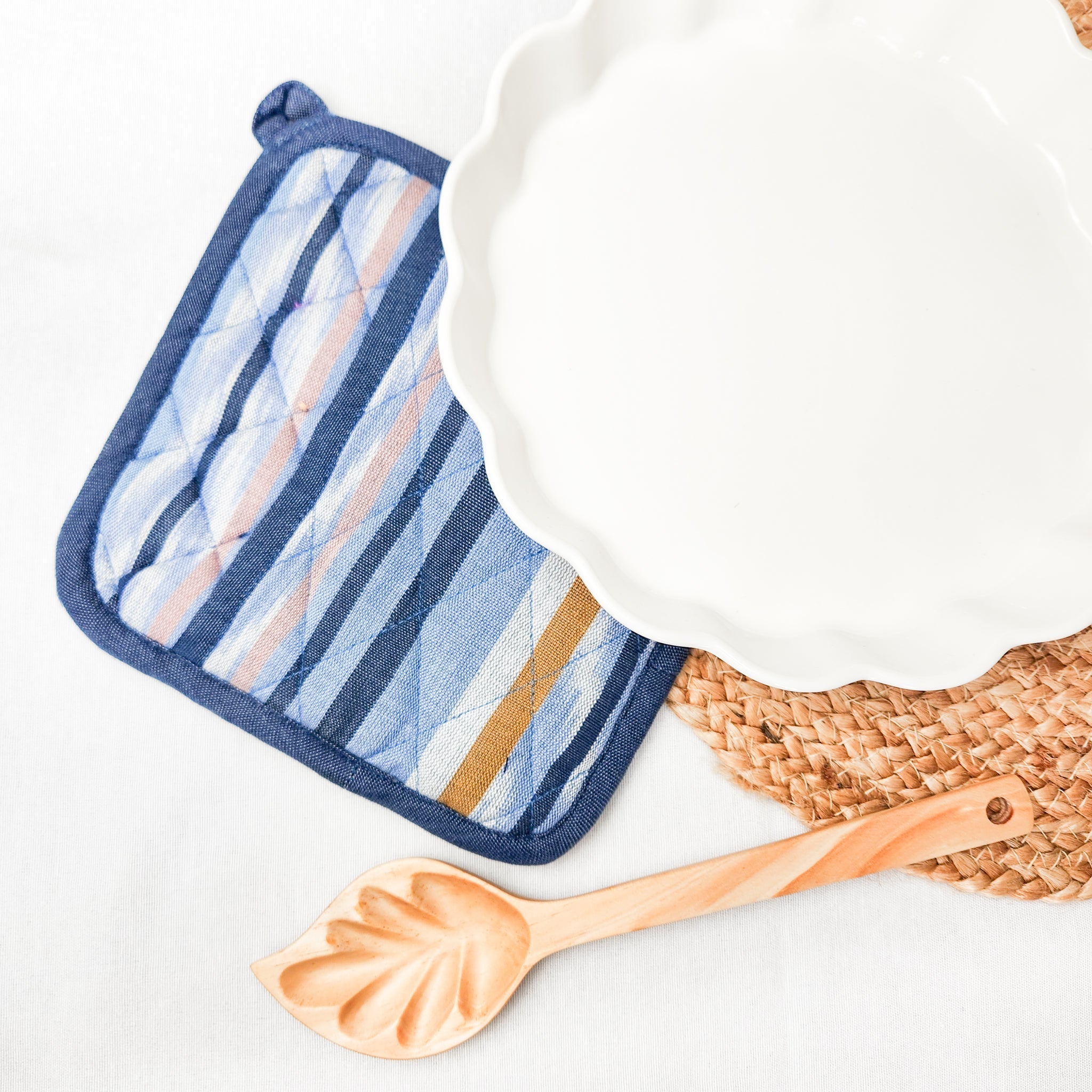 Pocket Pot Holder Kitchen - Linens La Vie Bien Pocket Pot Holder