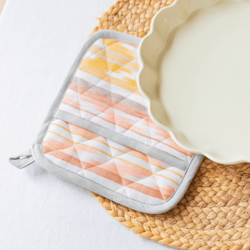 Pocket Pot Holder Kitchen - Linens La Vie Bien Pocket Pot Holder