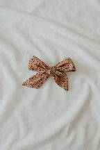 Poinsettia Bow Clips by Little Mae & Co
