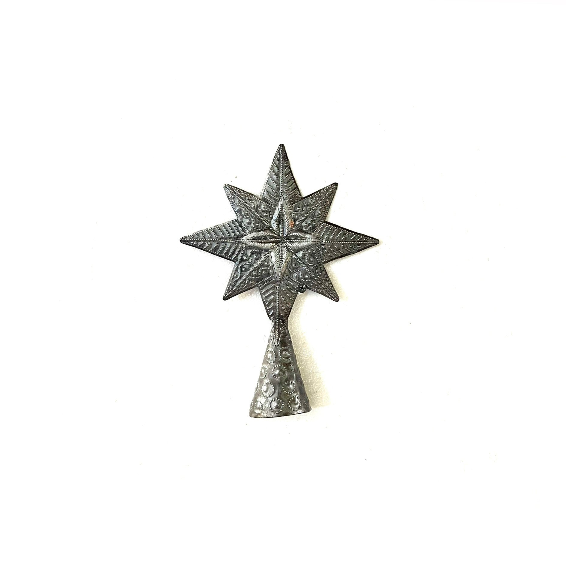 Poinsettia Star Tree Topper