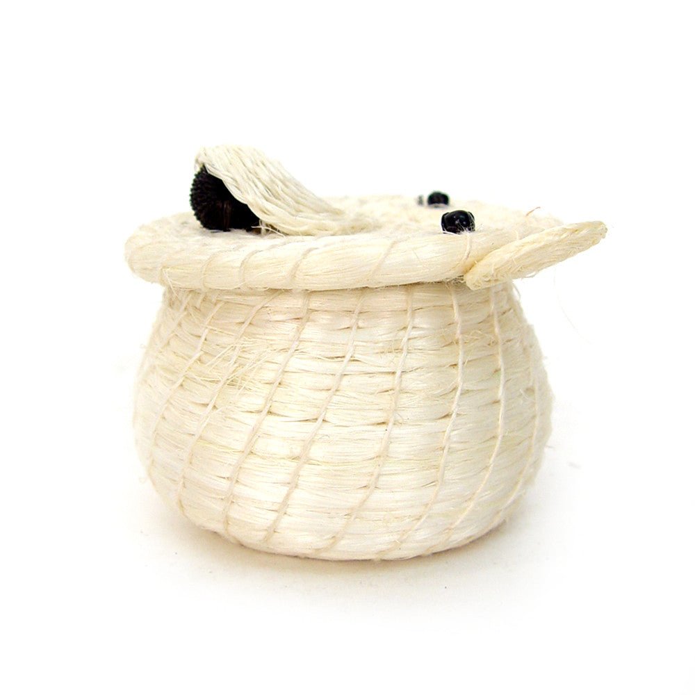 Polar Bear Tiny Basket La Vie Bien Polar Bear Tiny Basket