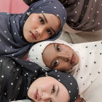 Polka Dot Hijab Scarf(MH230)