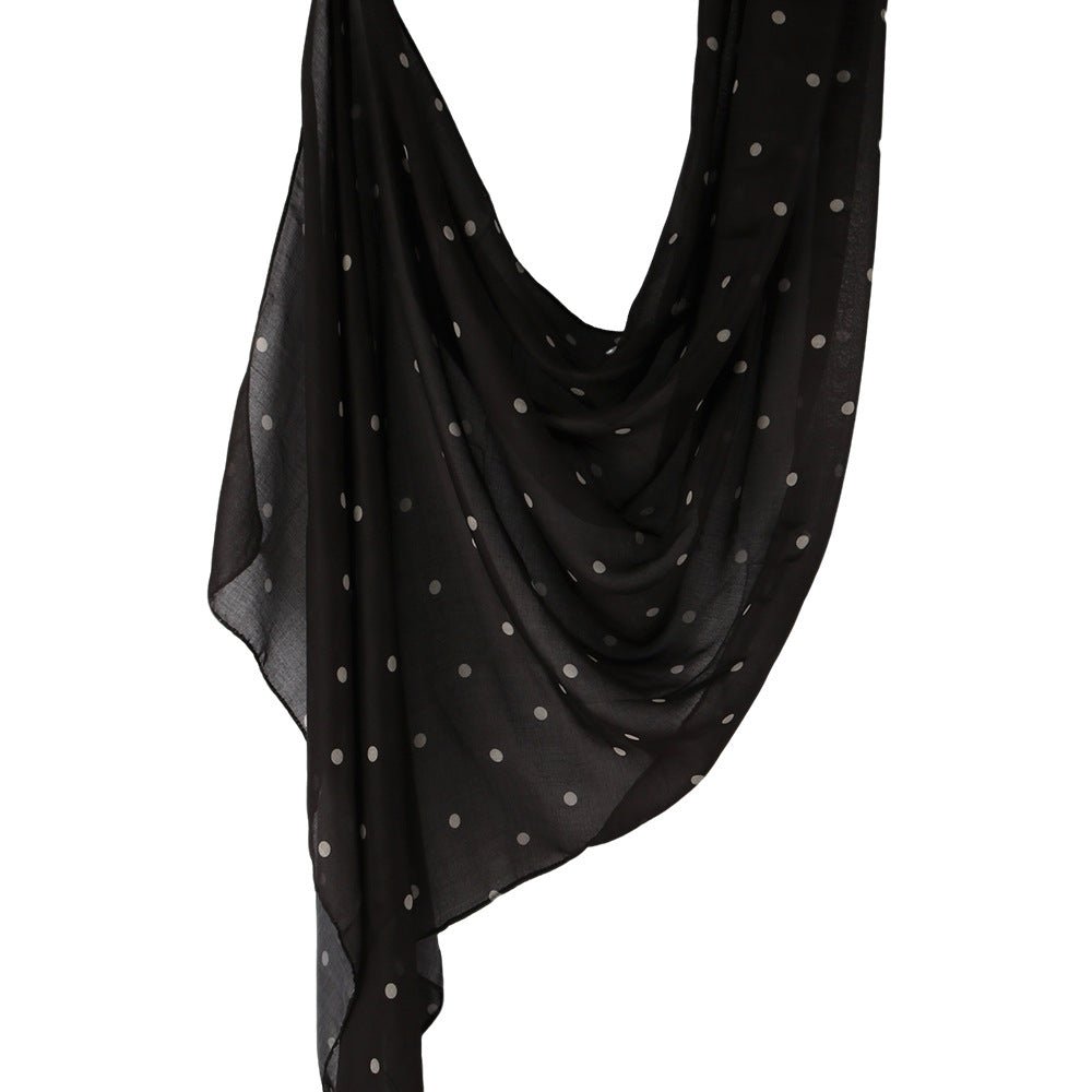 Polka Dot Hijab Scarf(MH230) La Vie Bien Polka Dot Hijab Scarf(MH230)