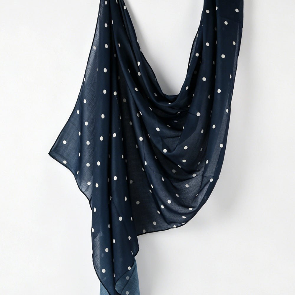 Polka Dot Hijab Scarf(MH230) La Vie Bien Polka Dot Hijab Scarf(MH230)