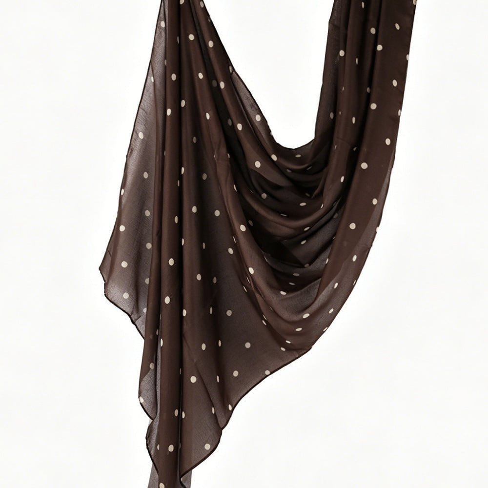 Polka Dot Hijab Scarf(MH230) La Vie Bien Polka Dot Hijab Scarf(MH230)