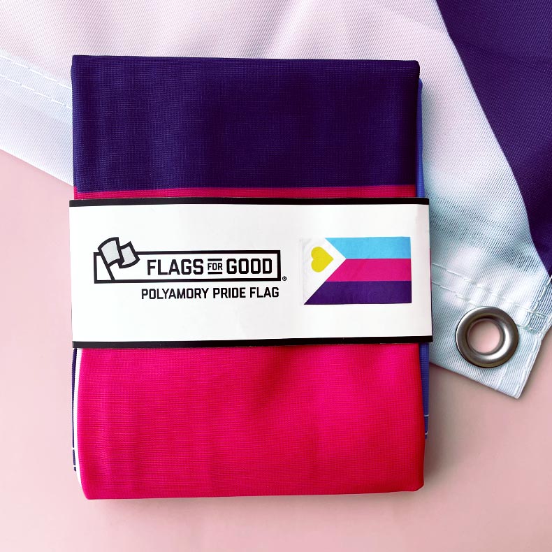 Polyamory Pride Flag Flag La Vie Bien Polyamory Pride Flag