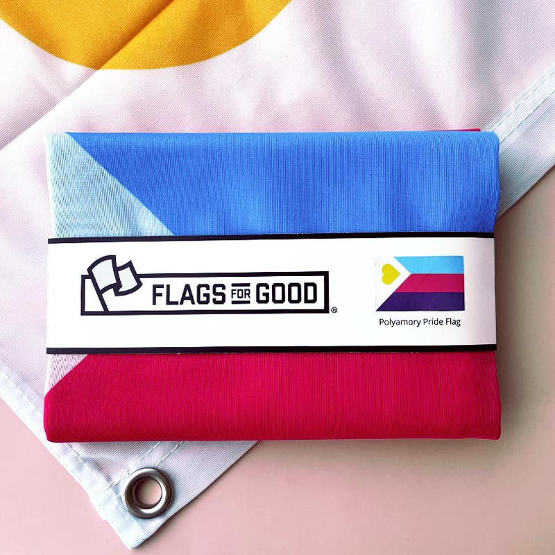 Polyamory Pride Flag Flag La Vie Bien Polyamory Pride Flag