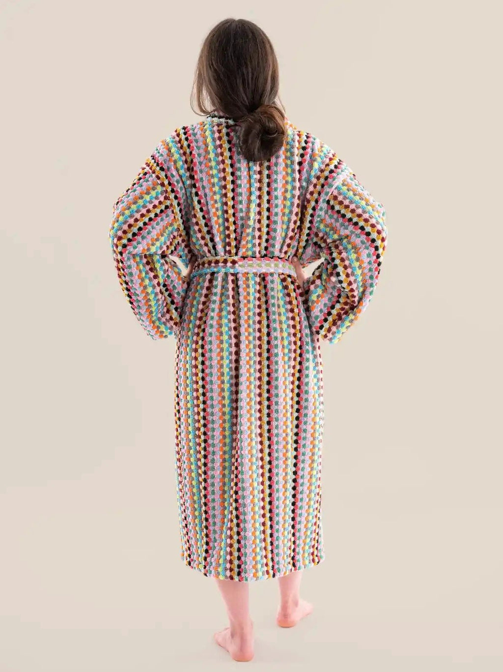 Pom Pom Bathrobe by Kalkedon Towels