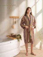 Pom Pom Bathrobe Bath Robe La Vie Bien Pom Pom Bathrobe