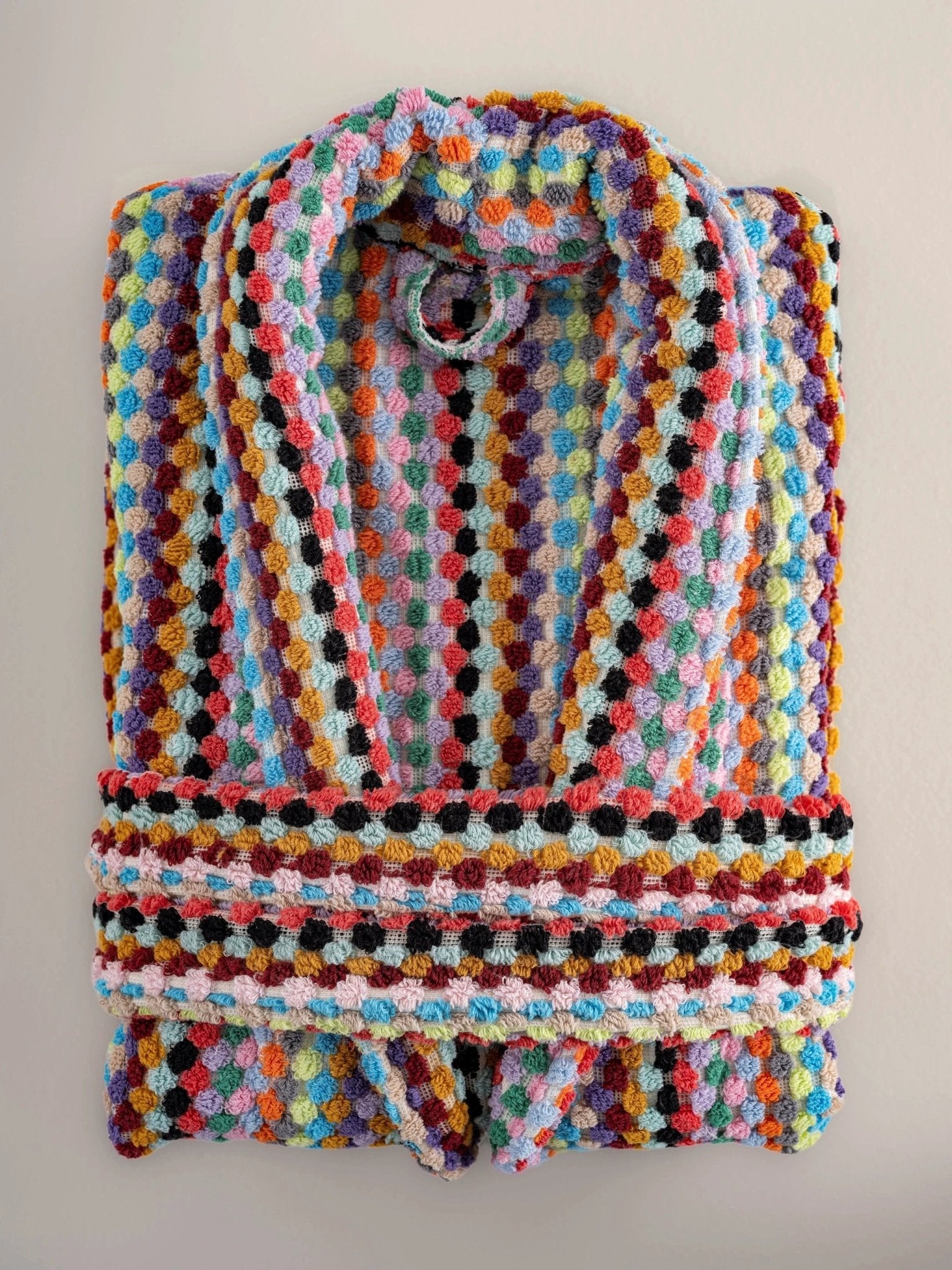 Pom Pom Bathrobe by Kalkedon Towels
