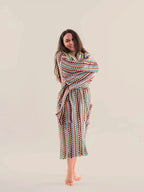 Pom Pom Bathrobe by Kalkedon Towels