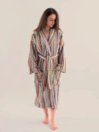 Pom Pom Bathrobe by Kalkedon Towels