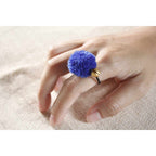 Pom Pom Elastic Ring - Thailand Jewelry La Vie Bien Pom Pom Elastic Ring - Thailand