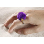 Pom Pom Elastic Ring - Thailand Jewelry La Vie Bien Pom Pom Elastic Ring - Thailand