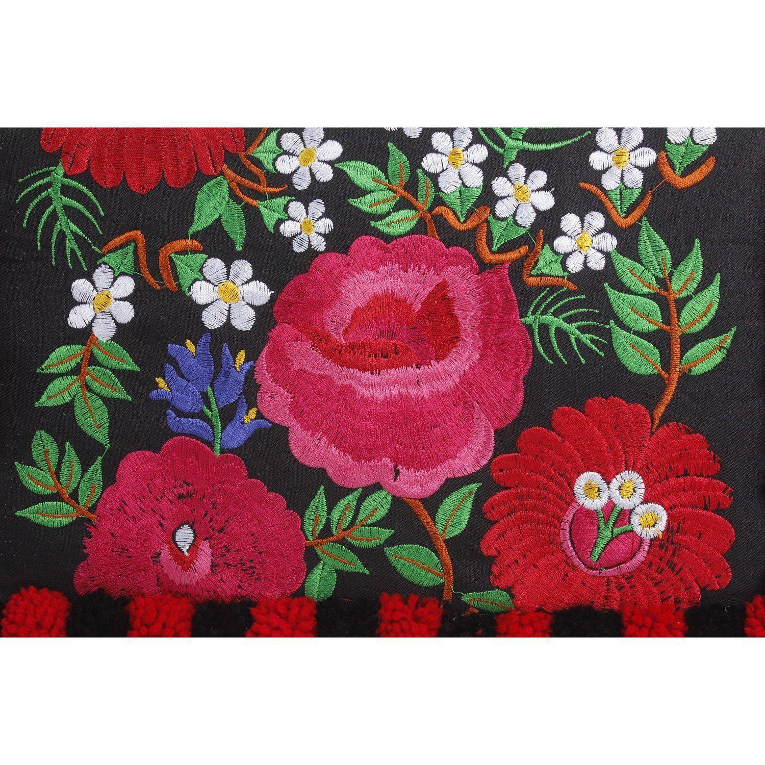 Pom Pom Flower Wristlet - Thailand Bags La Vie Bien Pom Pom Flower Wristlet - Thailand