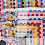 Pom Pom Hand Towel by Kalkedon Towels