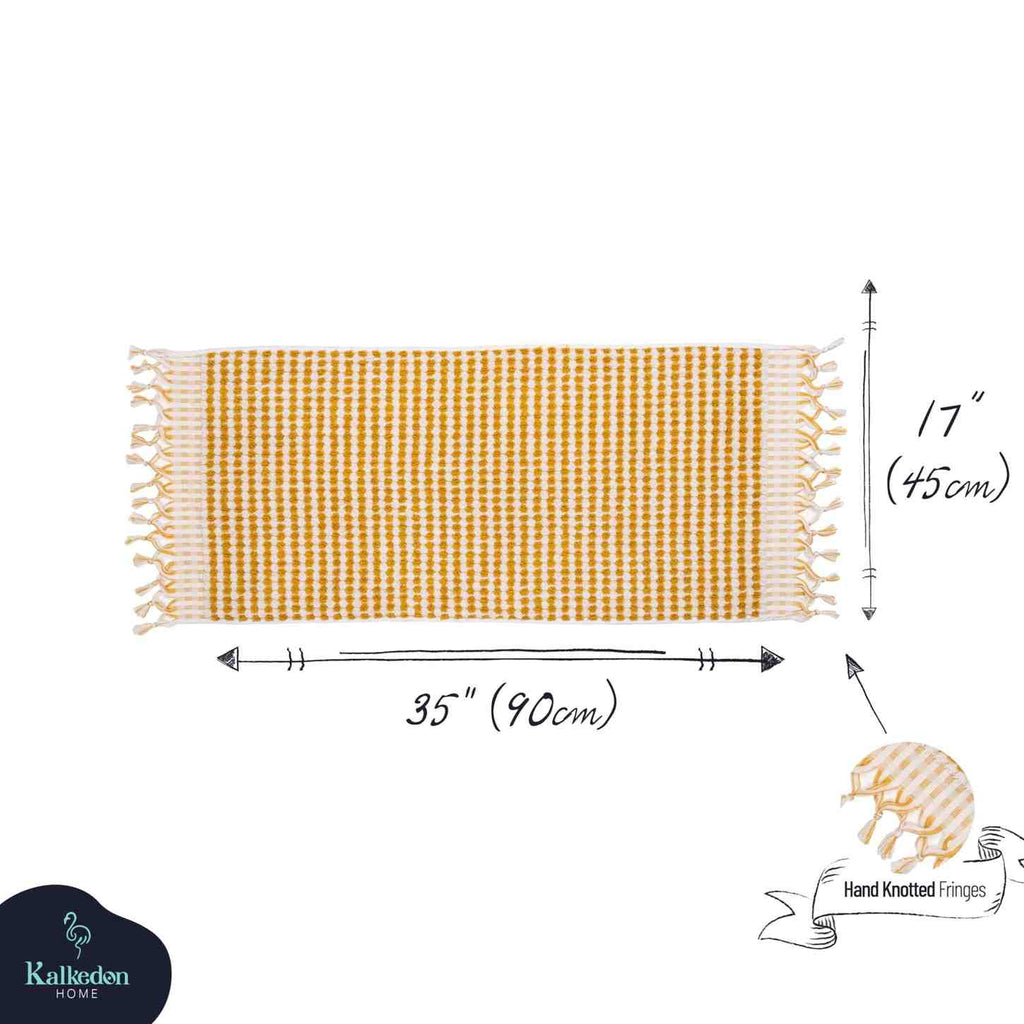 Pom Pom Hand Towel by Kalkedon Towels