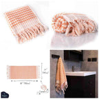 Pom Pom Hand Towel by Kalkedon Towels
