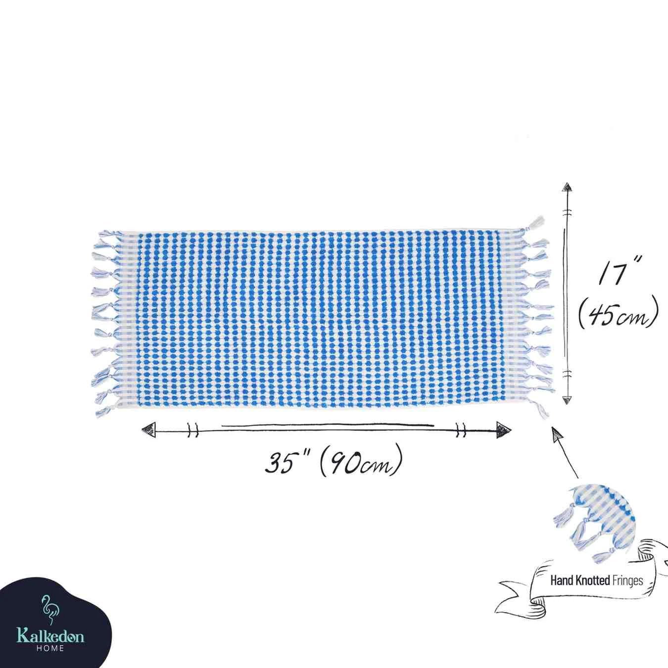 Pom Pom Hand Towel by Kalkedon Towels