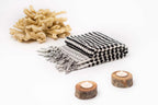 Pom Pom Hand Towel by Kalkedon Towels