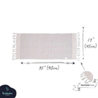 Pom Pom Hand Towel by Kalkedon Towels