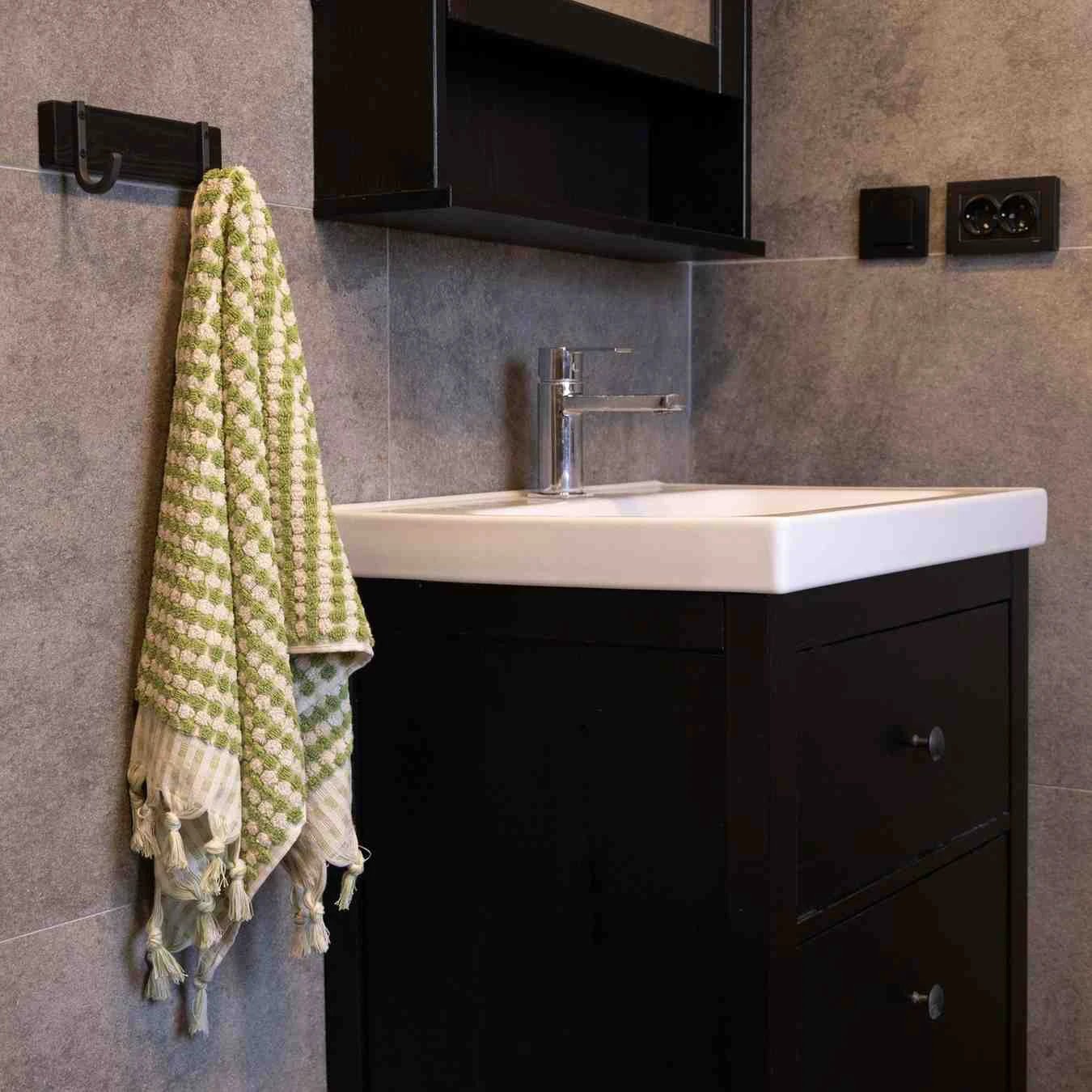 Pom Pom Hand Towel by Kalkedon Towels
