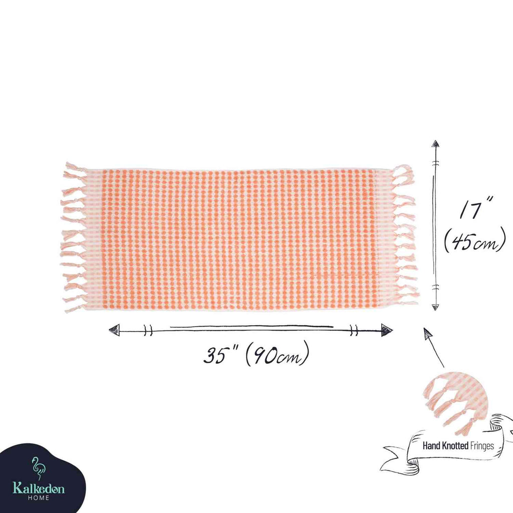 Pom Pom Hand Towel by Kalkedon Towels