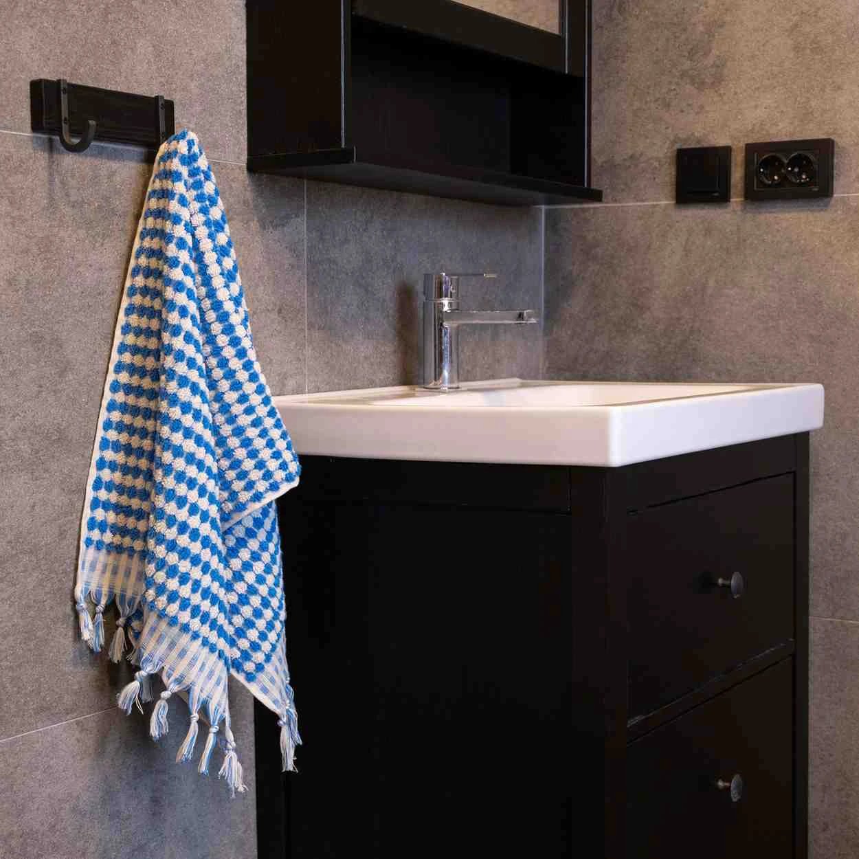 Pom Pom Hand Towel by Kalkedon Towels