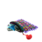 Pom Pom Maya Bag Up - cycled Huipil (Assorted Colors) - Guatemala Bags La Vie Bien Pom Pom Maya Bag Up - cycled Huipil (Assorted Colors) - Guatemala