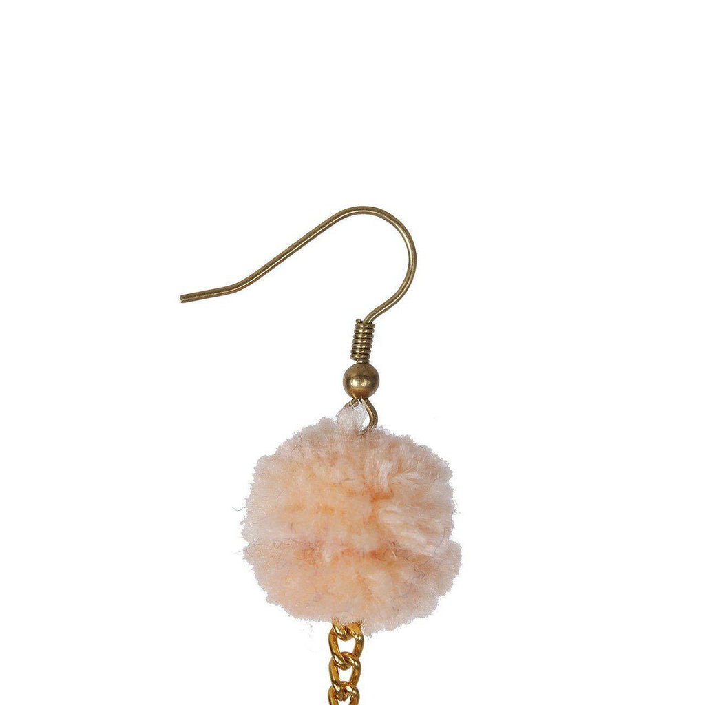 Pom Pom Triple Earrings - Thailand Jewelry La Vie Bien Pom Pom Triple Earrings - Thailand