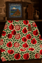 Pomegranate Bliss Blanket Throw Blanket La Vie Bien Pomegranate Bliss Blanket