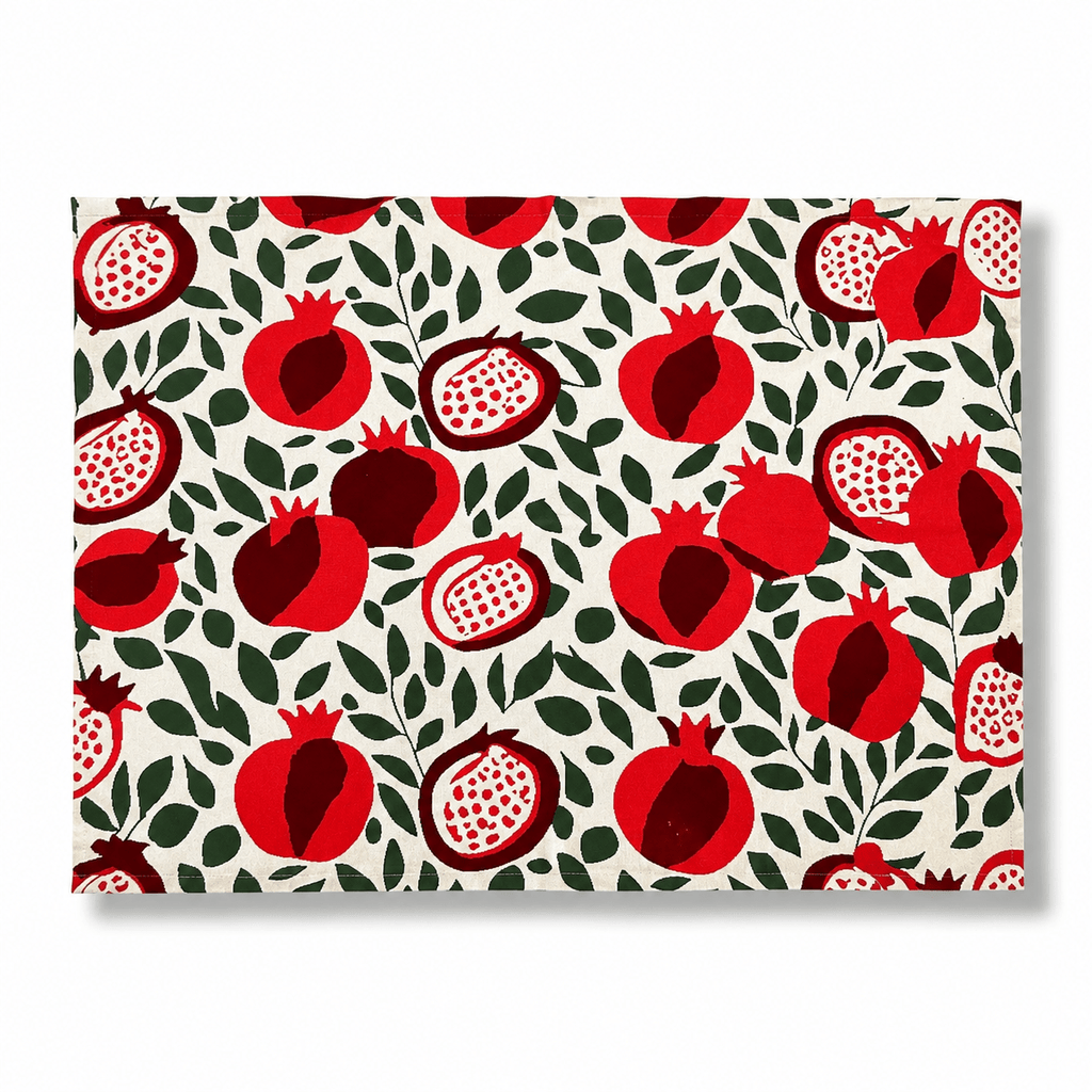 Pomegranate Bliss Blanket Throw Blanket La Vie Bien Pomegranate Bliss Blanket