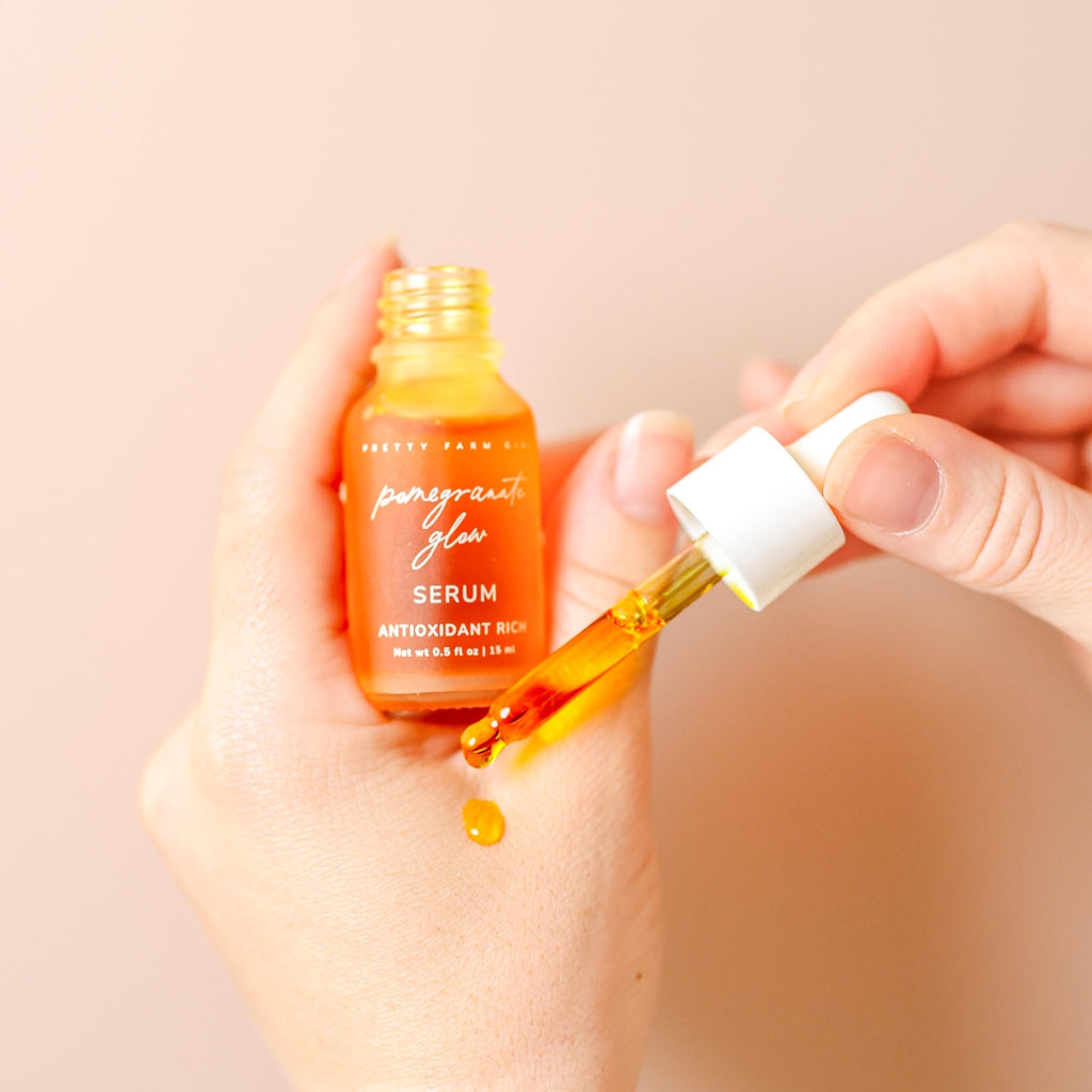 Pomegranate Glow Natural Skin Protecting Serum Face Serum La Vie Bien Pomegranate Glow Natural Skin Protecting Serum
