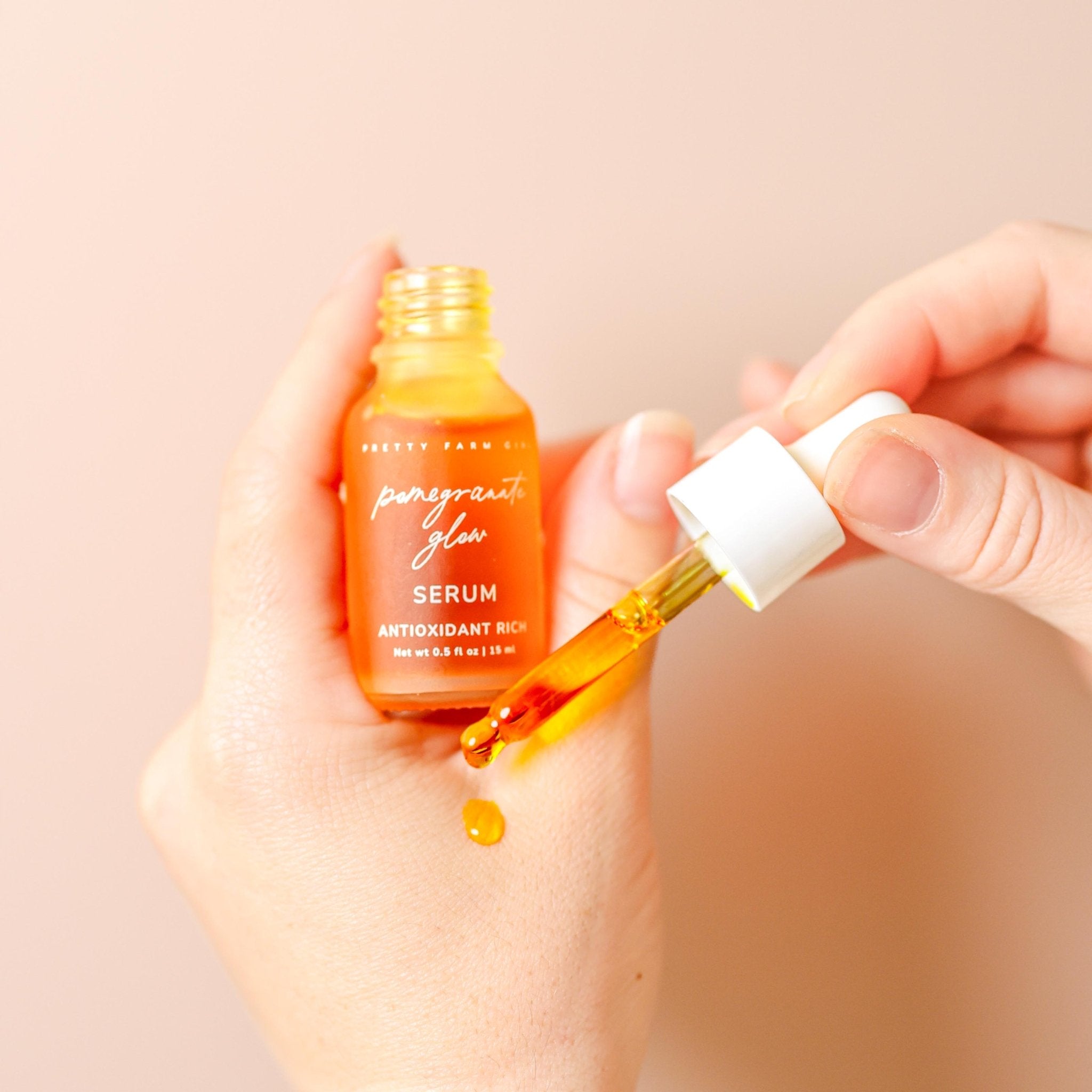Pomegranate Glow Natural Skin Protecting Serum Face Serum La Vie Bien Pomegranate Glow Natural Skin Protecting Serum