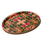 Pomegranate Migration Birchwood Decorative Tray - Oval Kitchen & Dining La Vie Bien Pomegranate Migration Birchwood Decorative Tray - Oval