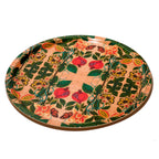Pomegranate Migration Birchwood Decorative Tray - Round - Large Kitchen & Dining La Vie Bien Pomegranate Migration Birchwood Decorative Tray - Round - Large